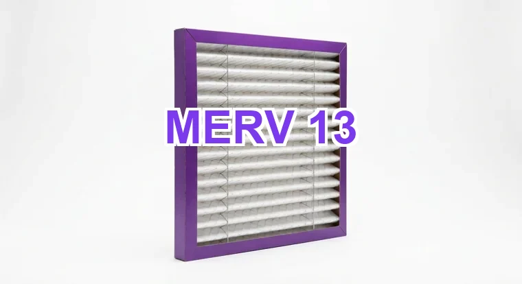 MERV 13 maximum filtration AC air filter