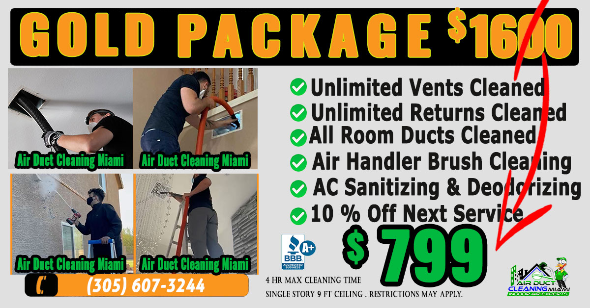 Platinum Air Duct Cleaning System & Sanitizing Package